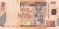 Congo Democratic Republic 5000 Francs,  2. 2.2005